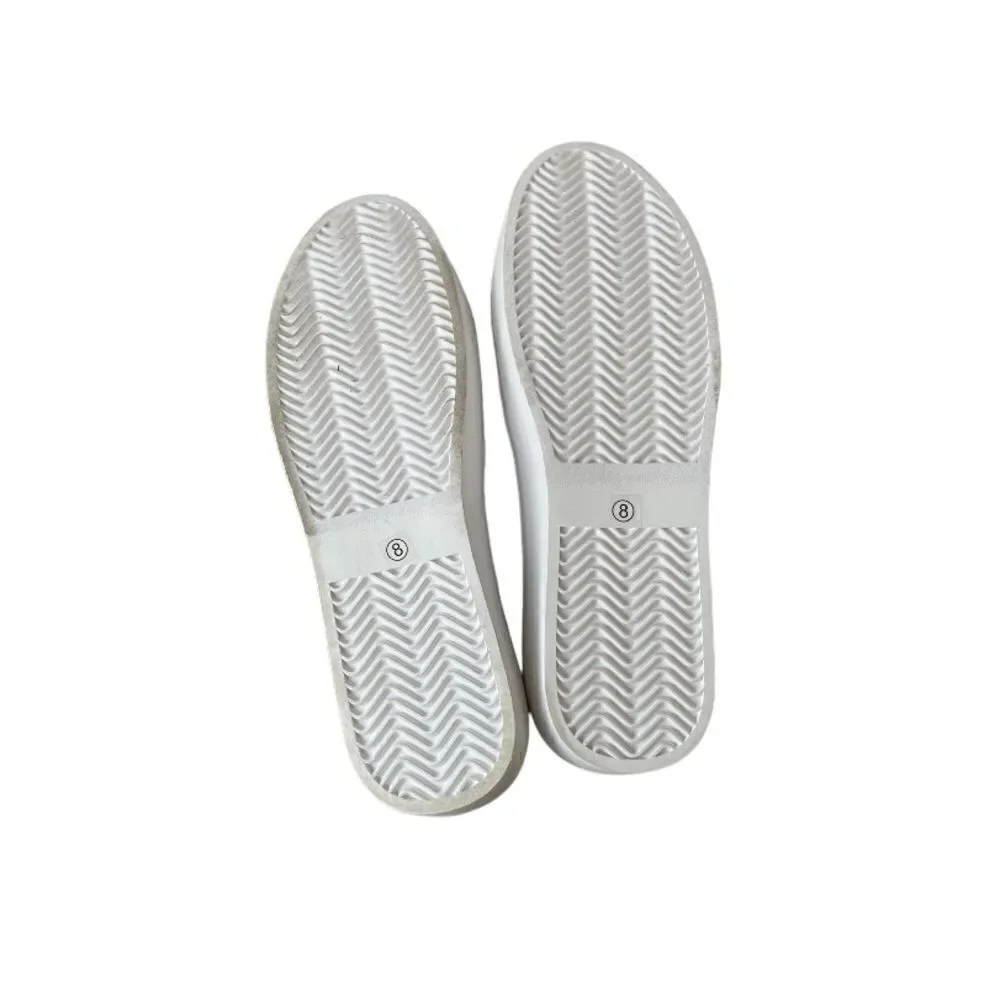 CATHERINE MALANDRINO | Suede Wrap Platform Slip-On Sneakers (8)